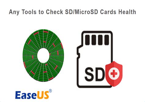 Tools to Check SD/MicroSD Cards Health .